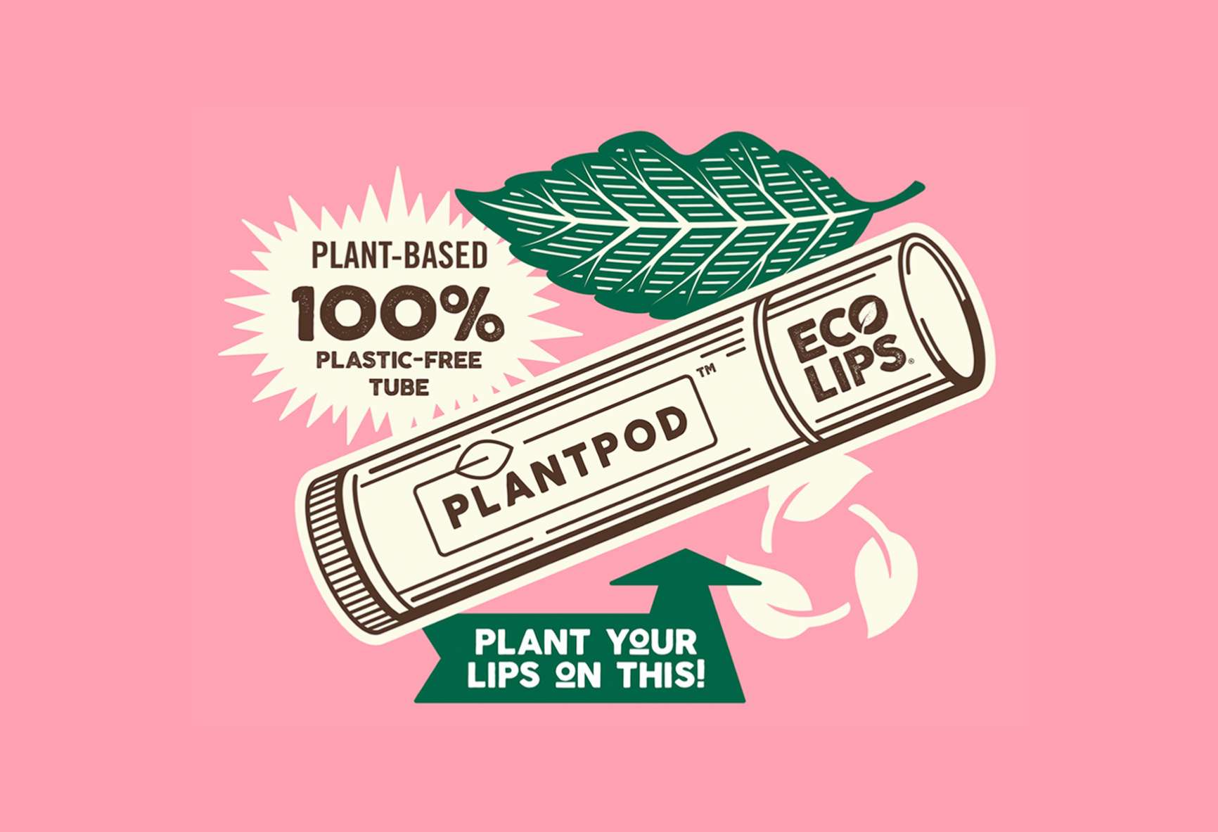 Eco Lips Plant Pod poster